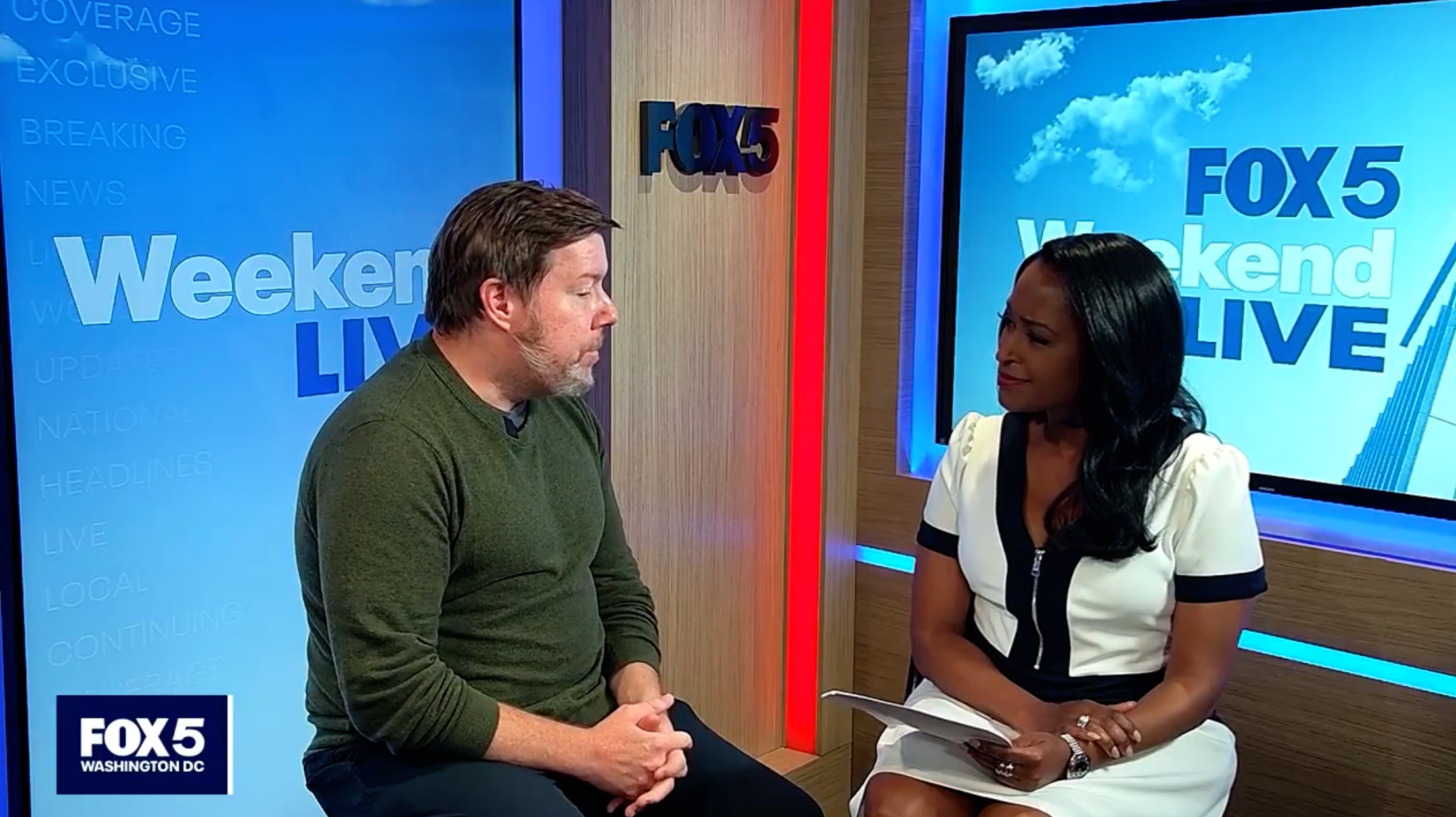 SAY’s Russell Krumnow Talks with Maureen Umeh from FOX 5